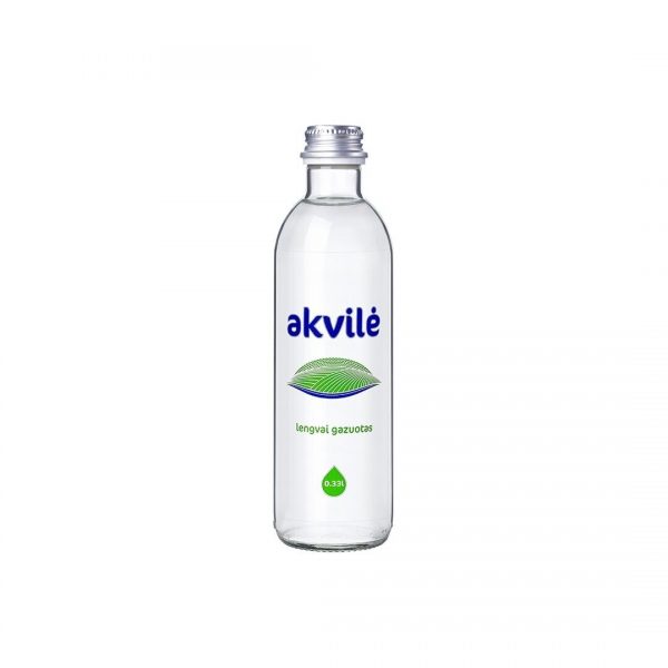 Mineralinis vanduo Akvilė 0,33l. buteliuke